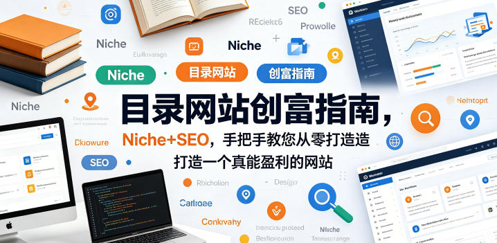目录网站创富指南，Niche+SEO，手把手教您从零打造打造一个真能盈利的网站【原创双语字幕】-爱尚网赚