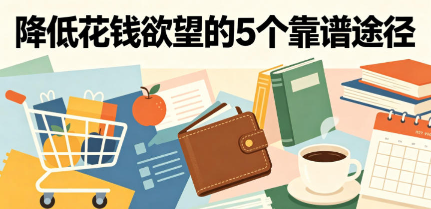 付费文章：降低花钱欲望的5个靠谱途径-爱尚网赚