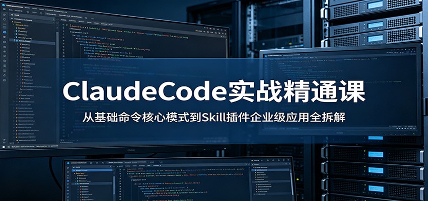 ClaudeCode实战精通课：从基础命令核心模式到Skill插件企业级应用全拆解-爱尚网赚
