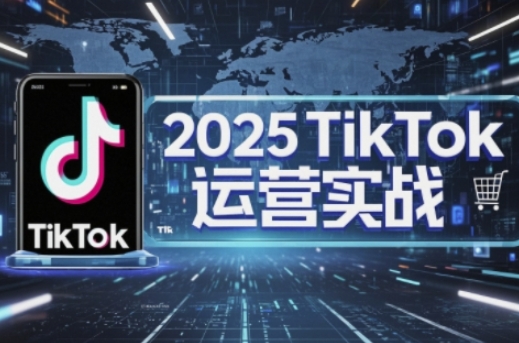 2025TikTok电商运营，掌握TikTok店铺运营核心技巧，实现低成本高转化-爱尚网赚