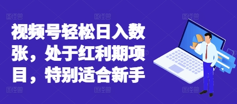 视频号轻松日入数张，处于红利期项目，特别适合新手-爱尚网赚