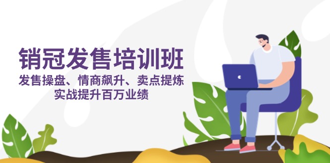 （14203期）销冠 发售培训班：发售 操盘+情商 飙升+卖点 提炼，实战提升百万业绩-爱尚网赚